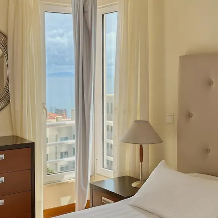 Lägenhet Perla Do Oceano - Sea View With Xl Terrace Funchal (Madeira)