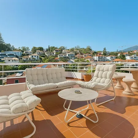 Perla Do Oceano - Sea View With Xl Terrace فونشال